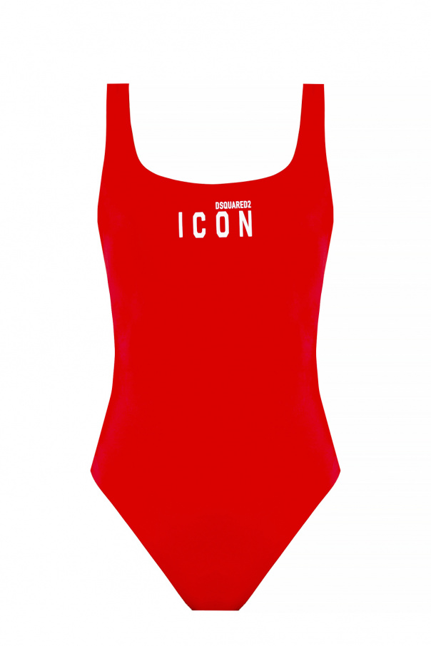 Red One-piece swimsuit Dsquared2 - AcmShops France